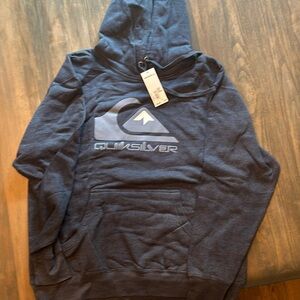 Quicksilver Men's Big Logo Hoodie‎ New With tags